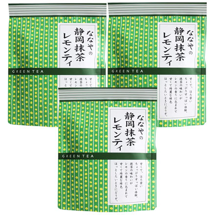 ななやの 静岡抹茶 レモンティー × 3袋セット(1袋80ｇ)
