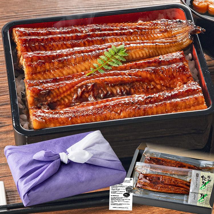 国産 うなぎ 2尾 ( 約150g×2 ) 風呂敷 贈答