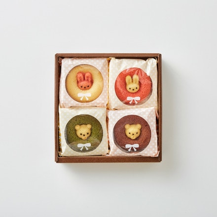 スイーツ アニマルドーナツ 4個（ANM-10）