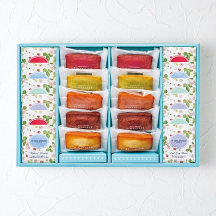 フィナンシェ&ウェッジウッド ワイルド ストロベリーティーバッグアソート 22個 WWL-05A