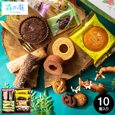 森の庭 森の焼き菓子 フラワーリース １０個入 MRE-02A