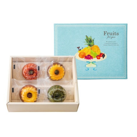 ホシフルーツ 果実のミニョン・ド・クグロフ ４個 HFX-01A