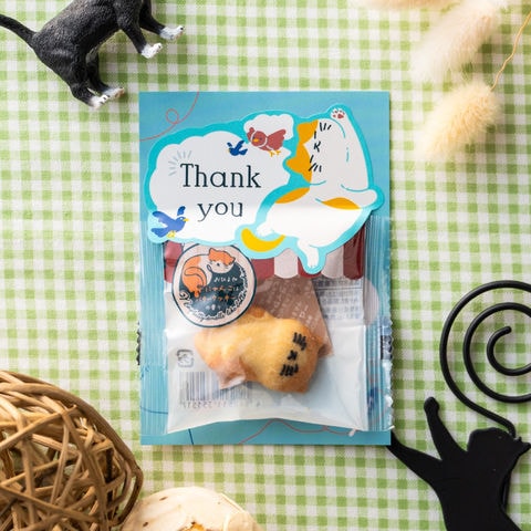 おひるねにゃんこはバタークッキーの香り Ｔｈａｎｋｙｏｕ