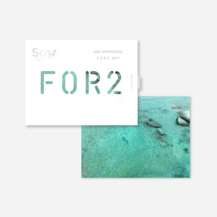 体験型カタログギフト FOR2ギフト（RED） SOW EXPERIENCE ソウ エクスペリエンス FOR2シリーズ