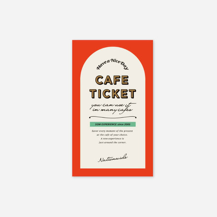 体験型カタログギフト カフェチケット 全国版 / SOW EXPERIENCE ソウ エクスペリエンス カフェシリーズ