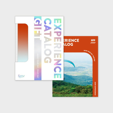 体験型カタログギフト 総合版カタログギフト（RED） SOW EXPERIENCE ソウ エクスペリエンス 総合版シリーズ