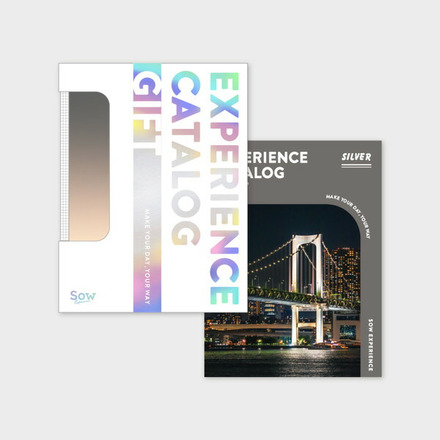 体験型カタログギフト 総合版カタログギフト（SILVER） SOW EXPERIENCE ソウ エクスペリエンス 総合版シリーズ