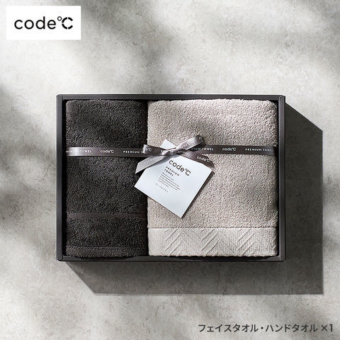 code℃ コードシー プレミアムタオルセット フェイスタオル ハンドタオル