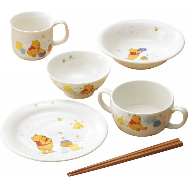 ディズニー くまのプーさん キッズ 6ピースセット