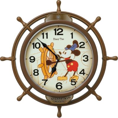 ディズニー 電波掛時計