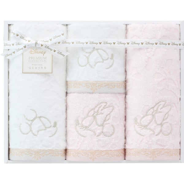 ディズニー　プレミアム　フェイス・ゲストタオルセット ミックス