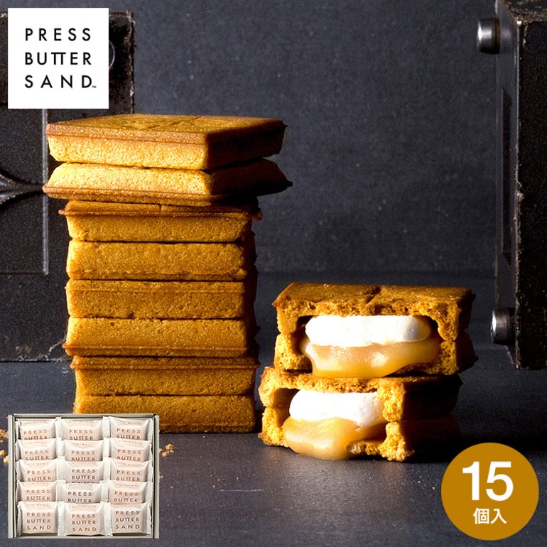 バターサンド 15個入 PRESS BUTTER SAND プレスバターサンド