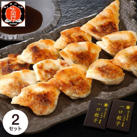 南京町 大同行謹製 一口餃子2折セット DHI-35G メーカー直送 冷凍便