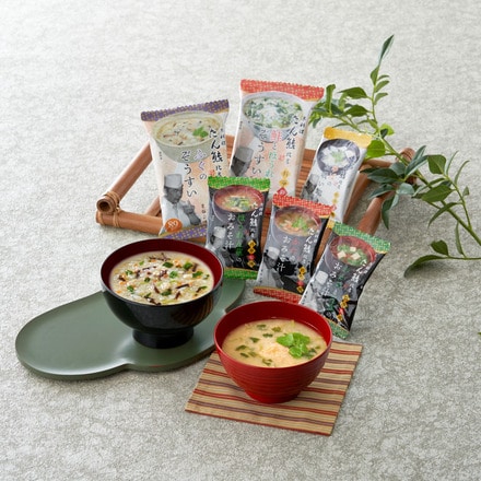 たん熊北店 フリーズドライ雑炊＆彩椀ギフトセット　6個（MTZ-24A）