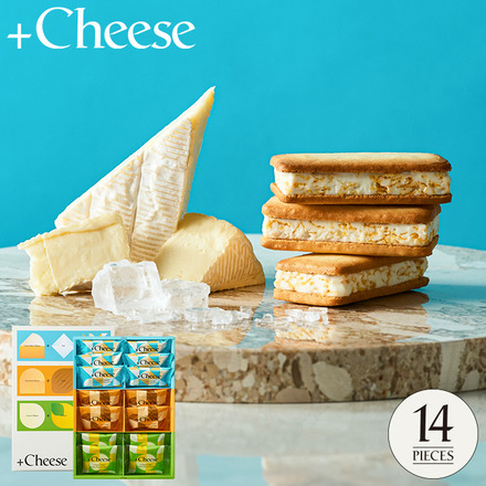 +Cheese プラスチーズ それはおいしい方程式！ 14個入り （チーズサンド6個・チーズガレット4個・チーズタルト4個）
