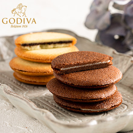 ゴディバ GODIVA ショコラ＆ブラン ラングドシャクッキー アソートメント 18個入