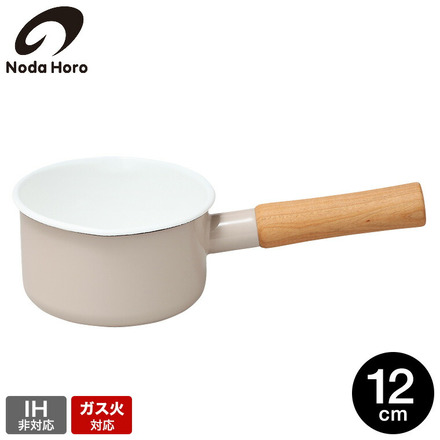 野田琺瑯 クルール ミルクパン 12cm CL-12M