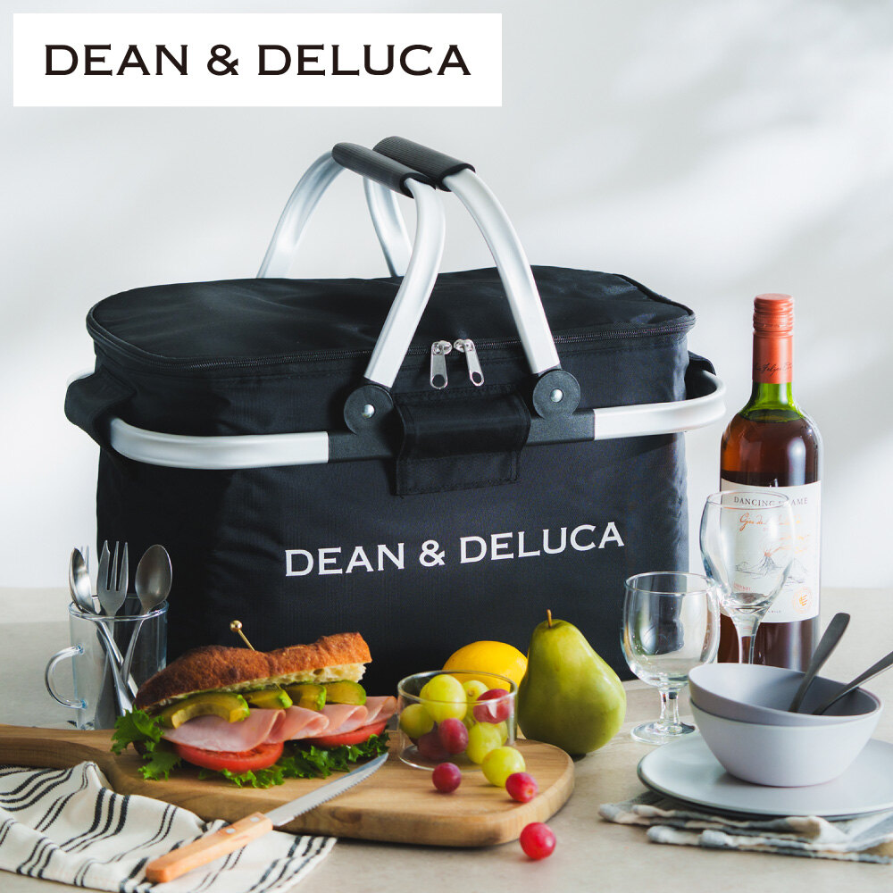 DEAN & DELUCA ディーンアンドデルーカ アルミハンドルクーラーバッグ ブラック