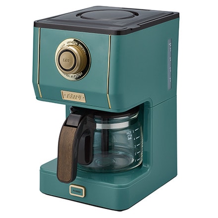 Toffy トフィー アロマドリップコーヒーメーカー スレートグリーン K-CM5-SG