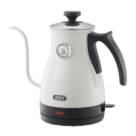 Toffy トフィー 温度計付き電気ケトル アッシュホワイト K-KT3-AW