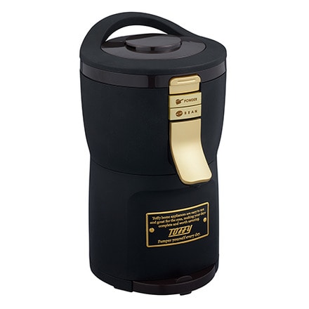 Toffy トフィー 全自動ミル付アロマコーヒーメーカー リッチブラック K-CM7-RB