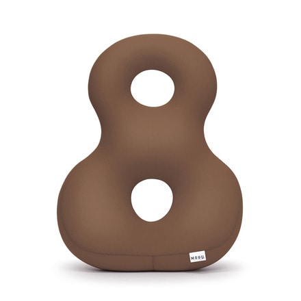 MOGU モグ バックサポーターエイト ブラウン