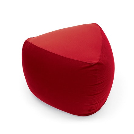 MOGU モグ 三角フィットソファ 本体(カバー付き) レッド