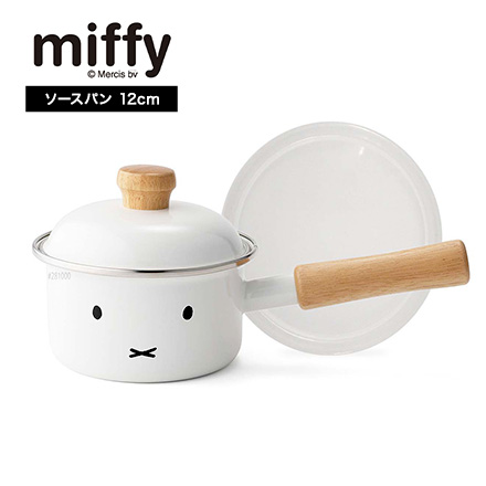 富士ホーロー ミッフィー 12cm ソースパン IH対応 MFF-12S