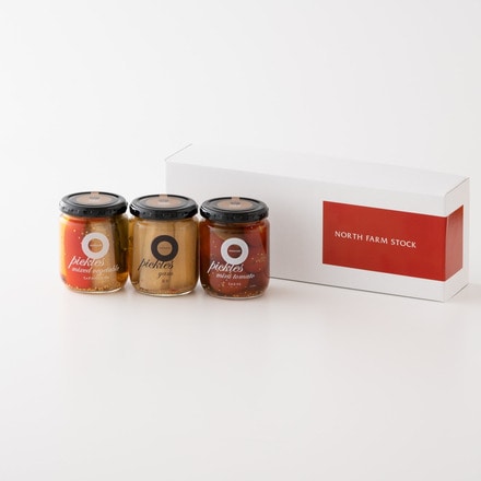 ノースファームストック 北海道野菜の３種ピクルスセット