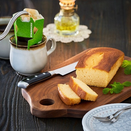 スターバックス オリガミ コーヒー＆パウンドケーキ セット（ぷれーん、しょこら 各1個）