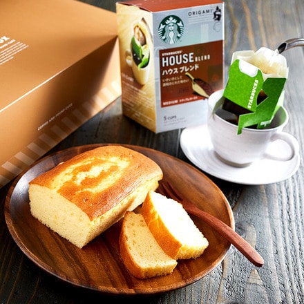 スターバックス コーヒー＆パウンドケーキ セット（ぷれーん、しょこら 各1個）