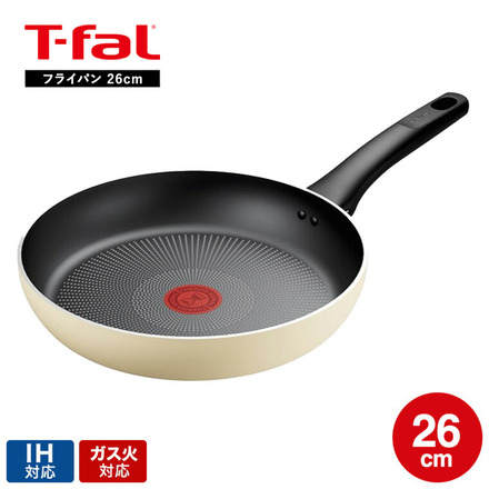 ティファール T-fal IHチタン・エクセレンス バニラベージュ