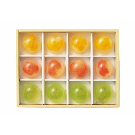 ザ・スウィーツ　フルフルフルーツゼリー 12個 3種×4個