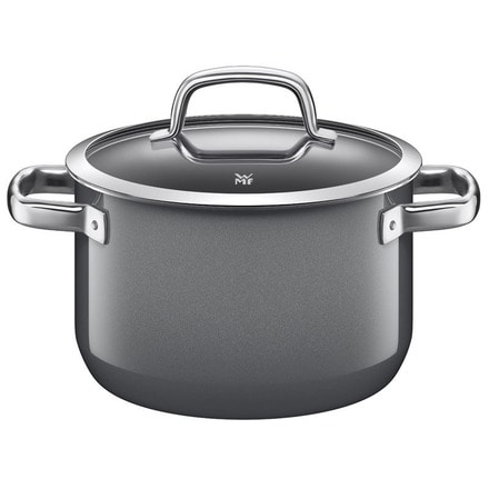 WMF(ヴェーエムエフ）両手鍋 フュージョンテック ミネラル ハイキャセロール 20cm プラチナム(PL)