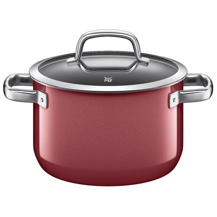 WMF(ヴェーエムエフ）両手鍋 フュージョンテック ミネラル ハイキャセロール 20cm ローズクォーツ(RQ)