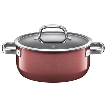 WMF(ヴェーエムエフ）両手鍋 フュージョンテック ミネラル ローキャセロール 20cm ローズクォーツ(RQ)