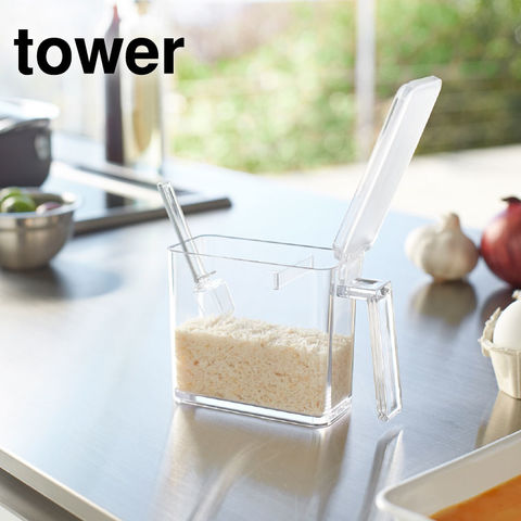 山崎実業 公式 tower 調味料ストッカー Ｓ タワー ホワイト 2867