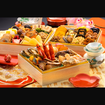 冷凍おせち 2～3人前 博多久松 豪華定番三段重おせち「高砂」6.5寸三段重【販売終了日：2025月12月10日】