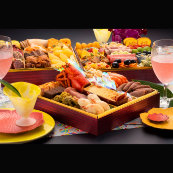 冷凍おせち 4～5人前 博多久松 洋風定番三段重おせち「Akasaka」三段重特大8寸【販売終了日：2025月12月10日】