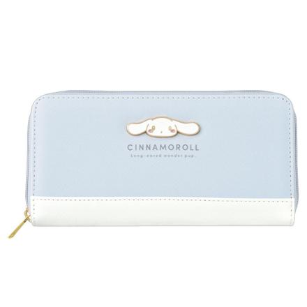 キャラクター ロングウォレット シナモロール/バイカラー