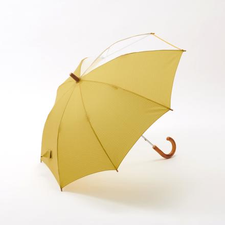 392plusm キッズ傘 45cm 50cm 手開き傘50cm check.YE