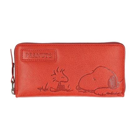 PEANUTS FRIEND 長財布 RED