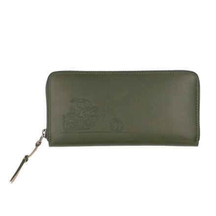 PEANUTS RIDER 長財布 BLUE