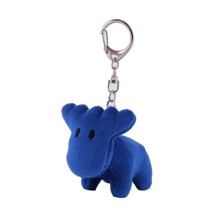 moz モズ ぬいぐるみチャーム ネイビー