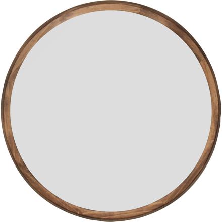 Acoustic アコウスティック ウッドウォールミラーLL ブラウン