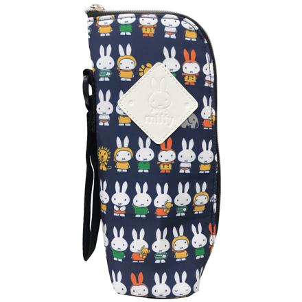 キャラクター 哺乳瓶ポーチ ミッフィー/ブラック