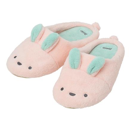 カラリ carari Zooie 吸水アニマルスリッパ スリッパ ウサギ