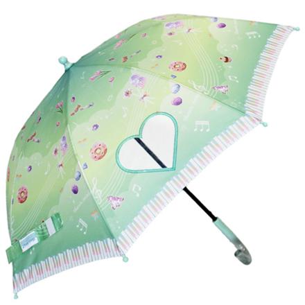 ATTAIN 女児 キッズ長傘 50cm 1407.ミント