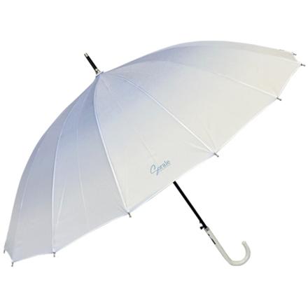 アテイン ATTAIN 16本骨 和柄 ジャンプ 長傘 55cm グラデーションブルー