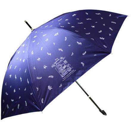 ATTAIN アテイン キャラクター58cm雨晴兼用傘 6670くまのプーさんネイビー